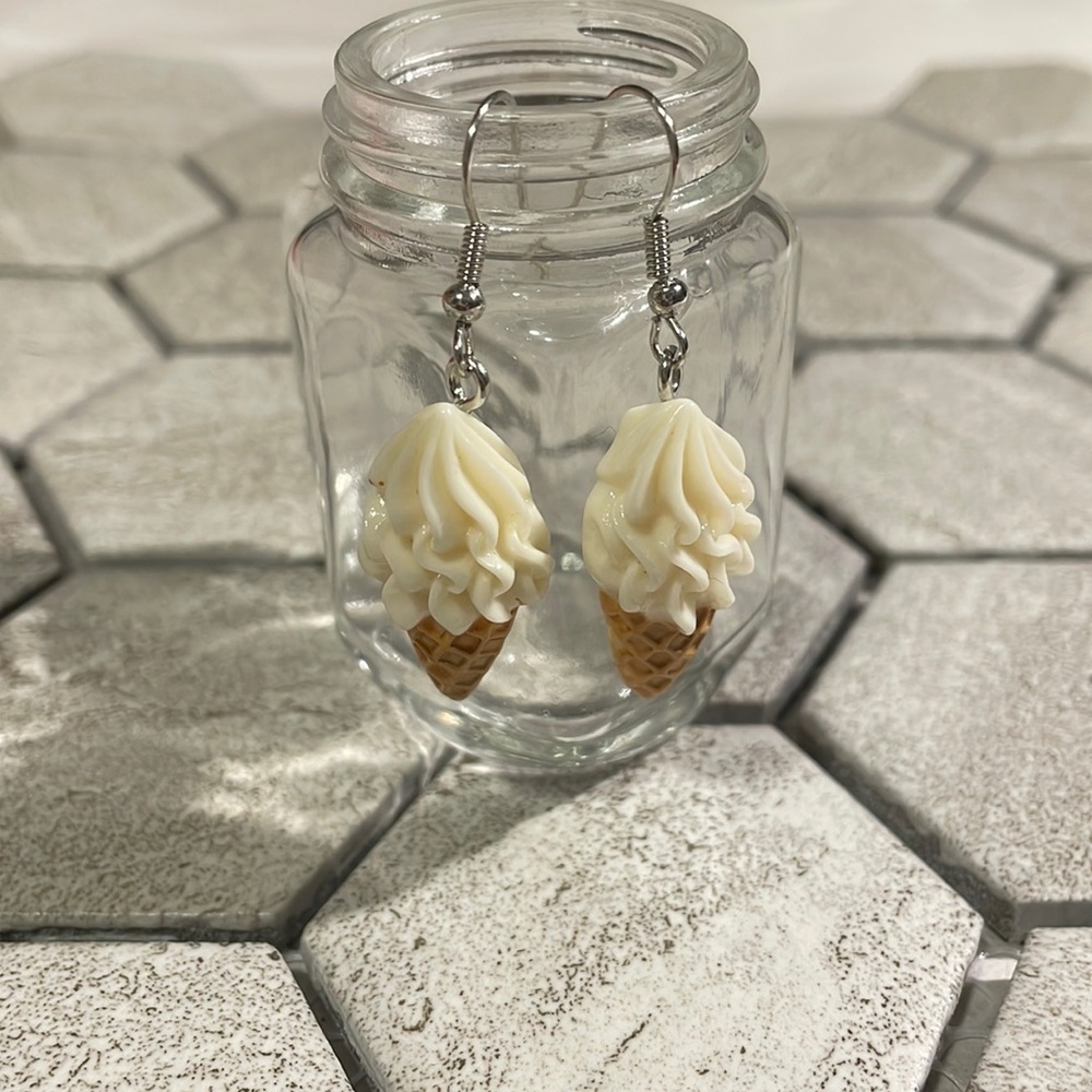 Ice Cream Cone Earrings